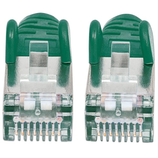 Cavo di rete Patch in rame Cat. 6A Verde SFTP LSZH 5m - immagine 3
