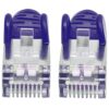 Cavo di rete Patch in rame Cat. 6A Viola SFTP LSZH 1m - immagine 3