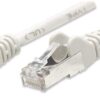 Cavo di rete Patch in Rame Schermato Cat. 5e Bianco F/UTP 2 m - immagine 4