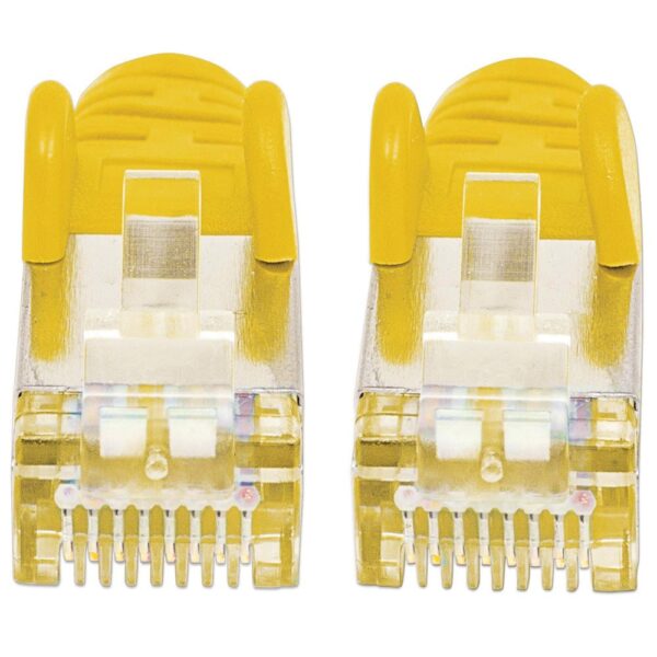 Cavo di rete Patch in Rame Schermato Cat. 5e Giallo F/UTP 10 mt - immagine 4