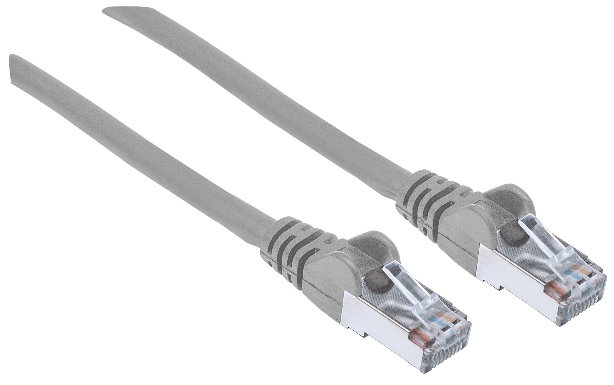 Cavo di rete Patch in Rame Schermato Cat. 5e Grigio F/UTP 2 m - immagine 4