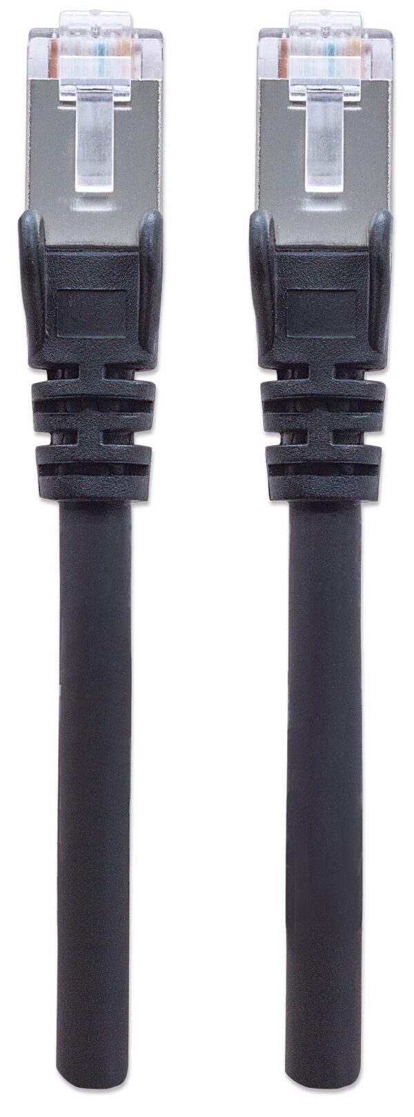 Cavo Patch Cat.7 Plug RJ45 6A S/FTP LSZH 0,5m Nero - immagine 4