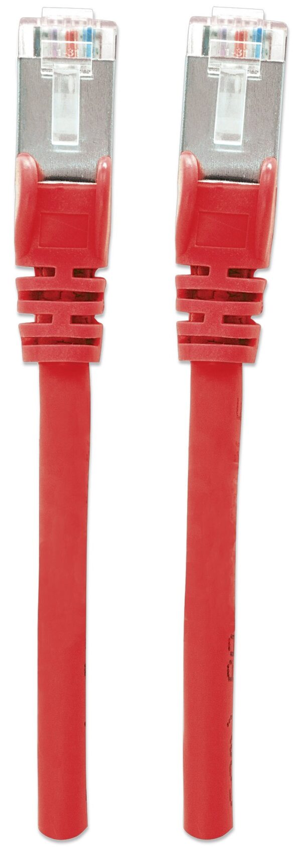 Cavo Patch Cat.7 Plug RJ45 6A S/FTP LSZH 0,5m Rosso - immagine 4