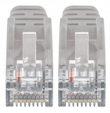 Cavo patch di rete Cat6 UTP Slim  0,5 m grigio - immagine 4