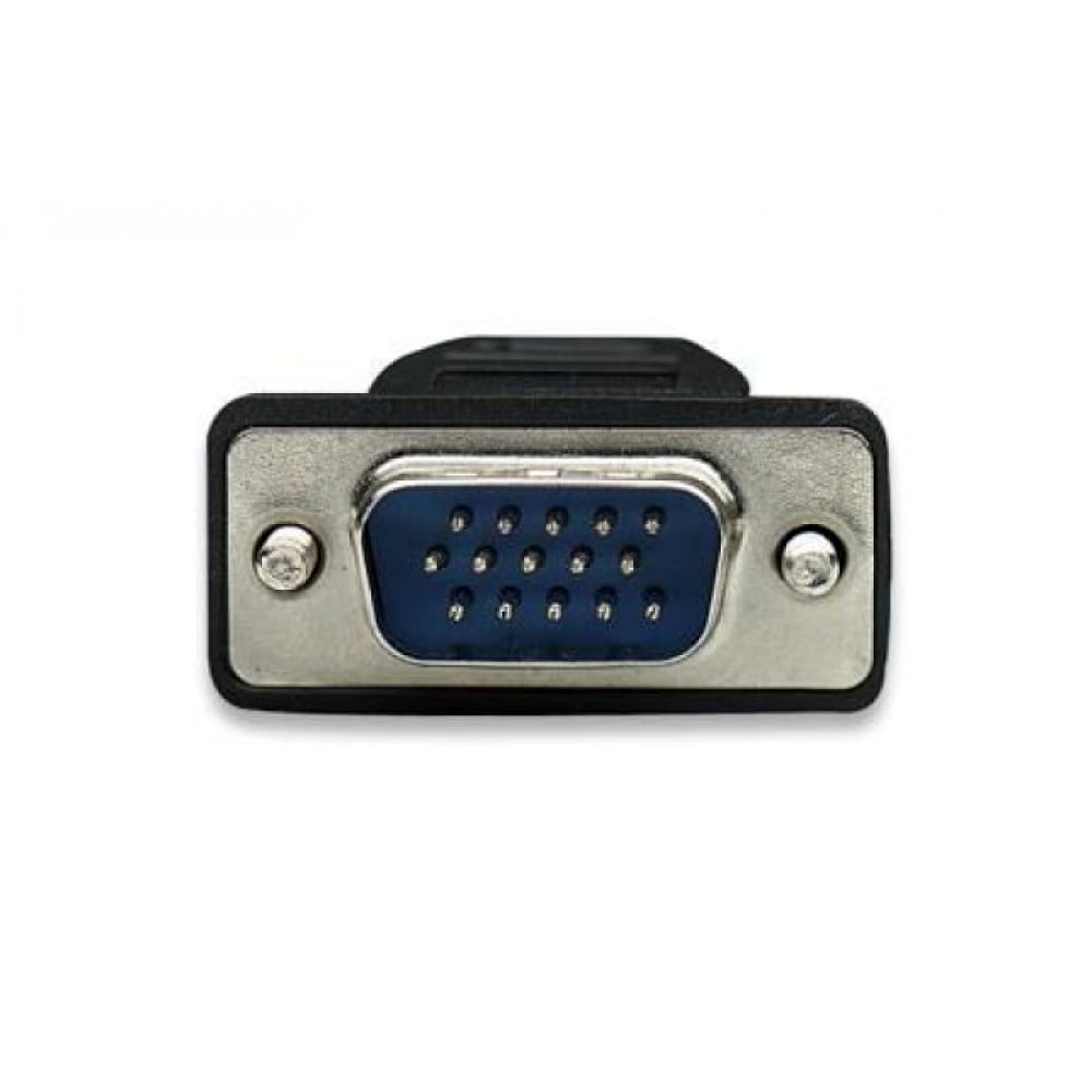 Cavo prolunga monitor SVGA standard M/F 7,5 mt NERO - immagine 4