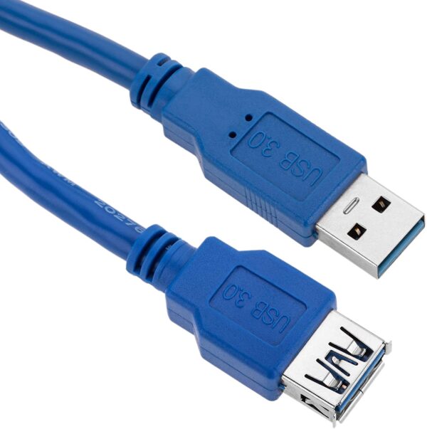 Cavo Prolunga USB 3.2 Superspeed A maschio/A femmina 1m Blu - immagine 4