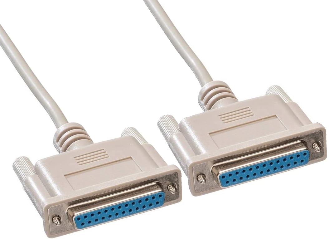 Cavo Seriali/Paralleli F/F D-Sub 25p. Cavo prol. 25p. F/F 1,8 m - immagine 4