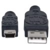 Cavo USB 2.0 OTG A maschio/Mini B maschio 1,8 mt - immagine 4
