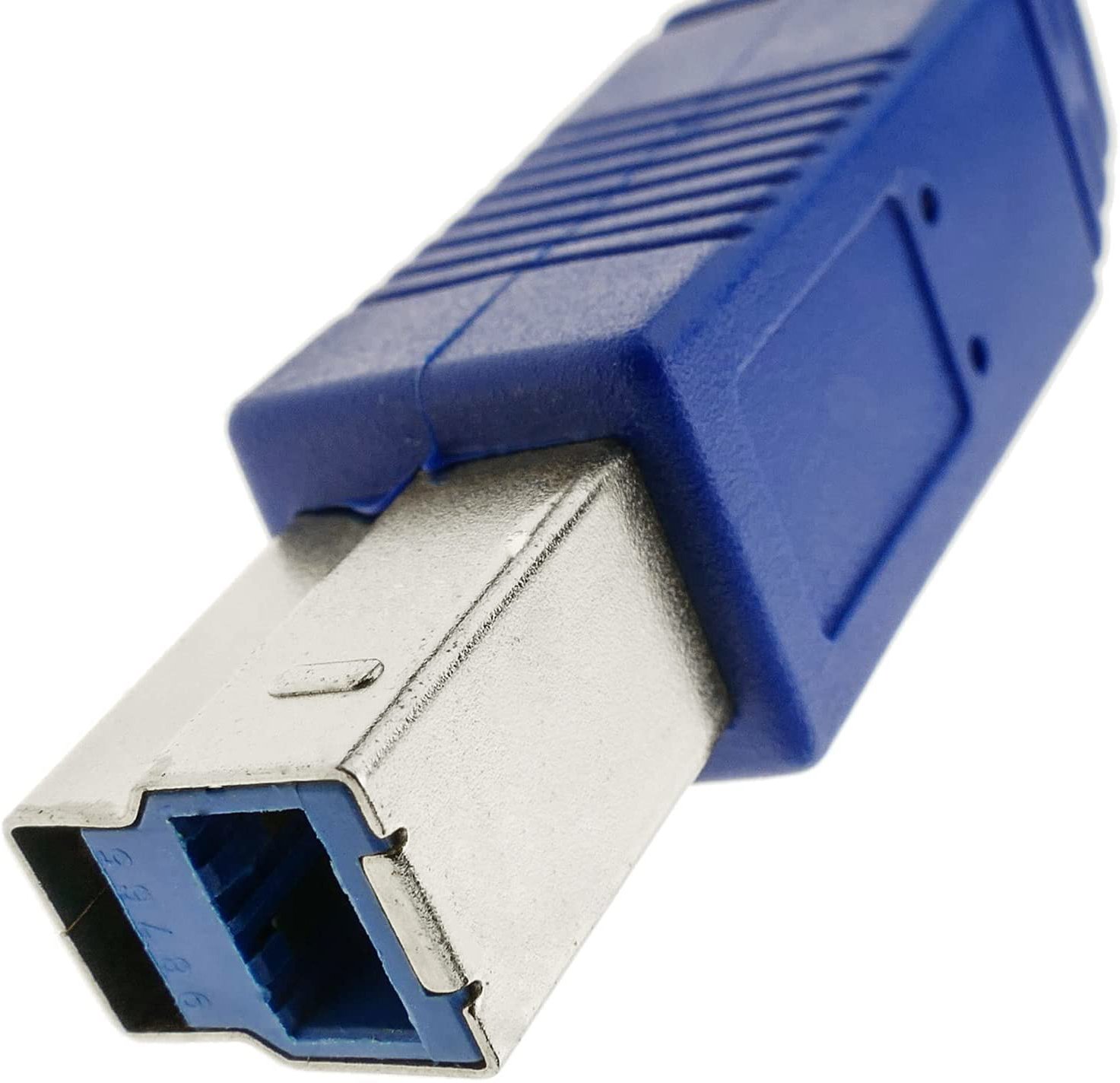 Cavo USB 3.2 Superspeed A maschio/B maschio 0,5 m blu - immagine 4