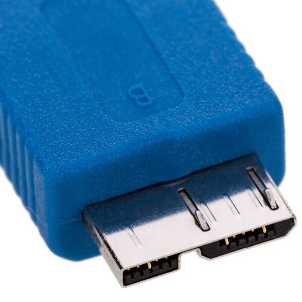 Cavo USB 3.2 Superspeed A maschio/MIC B maschio 1 m FLAT - immagine 4