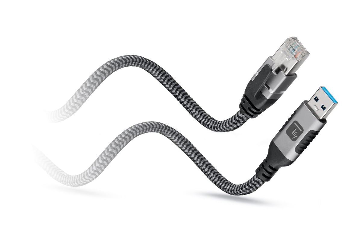 Cavo USB 3.0 Tipo A Maschio a Ethernet RJ45 Maschio 3 metri - immagine 3