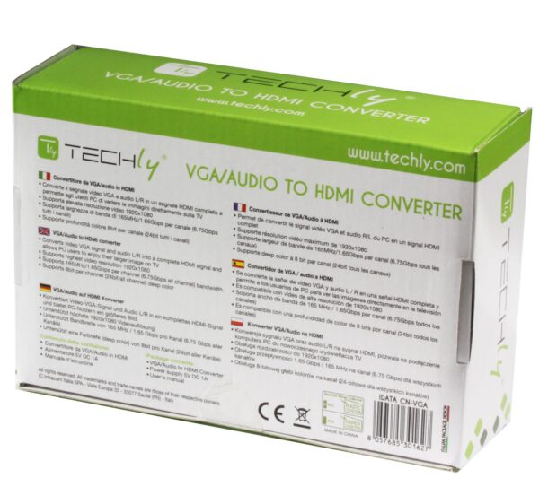 Convertitore da VGA/Audio a HDMI - immagine 4