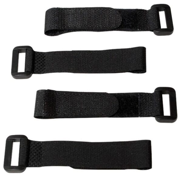 Fascette Fermacavo Nero in Velcro Set da 10 pz - immagine 4