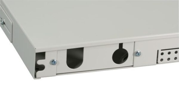Box Ottico Versione Scorrevole 1U Senza Pannello Frontale Grigio - immagine 4