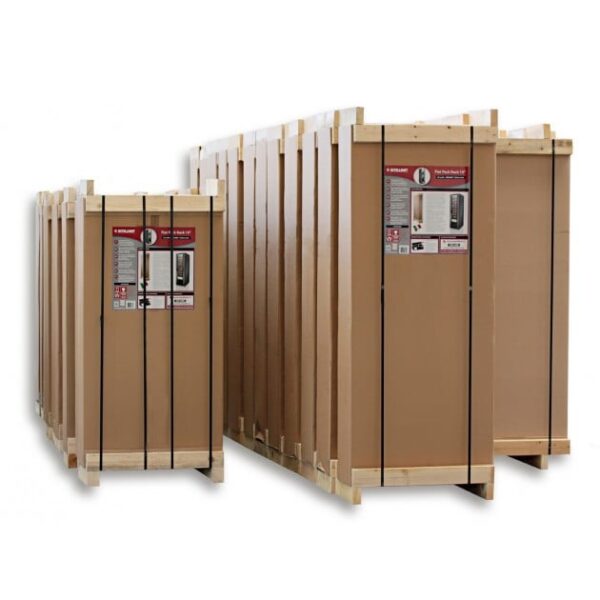 Armadio NetRack 19'' 800x1000 42 Unità Nero Pannello Grigliato da Assemblare - immagine 3