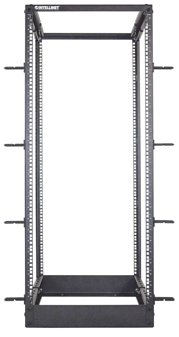 Open Frame Rack 19'' 4 Montanti 26U con profondità regolabile - immagine 4