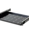 Mensola per Rack 19'' Estraibile 550mm Nera - immagine 4