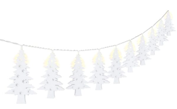 10 Luci LED Albero di Natale Bianco Caldo IP20 - immagine 4