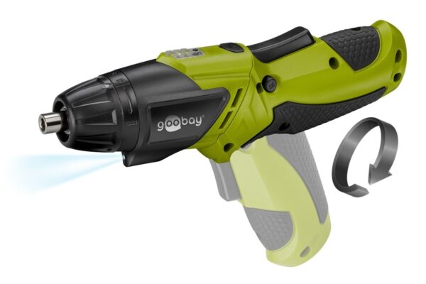 Trapano Professionale Avvitatore a Batteria 3,6V con Luce LED - immagine 4