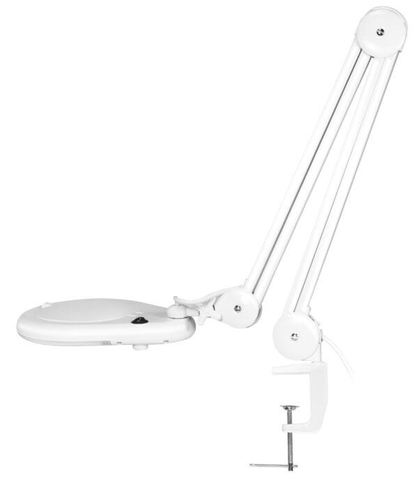 Lampada LED con Lente d'ingrandimento a 5 Diottrie Attacco a Morsetto - immagine 4
