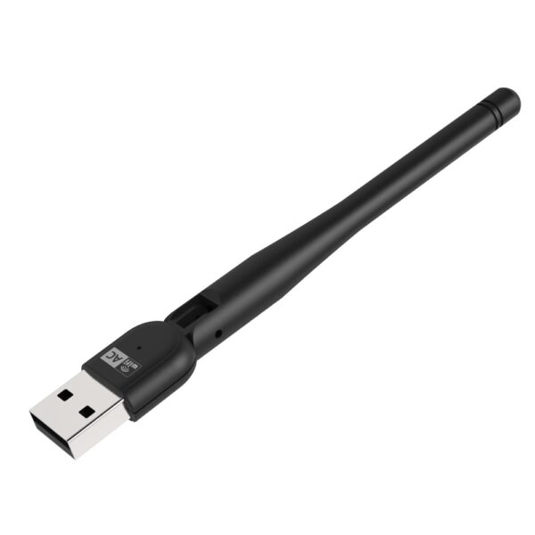 Adattatore Wireless AC650 Dual Band Donlge WiFi USB Antenna Esterna - immagine 3