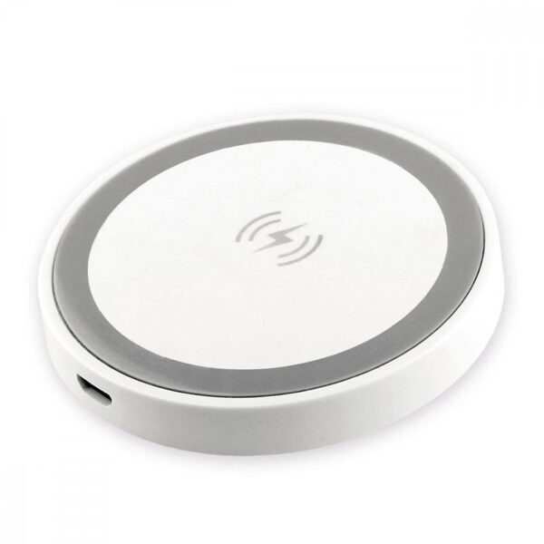 Cuffie Auricolari TWS Jive con Custodia di Ricarica USB-C™ e Pad Caricatore a Induzione Bianco - immagine 4