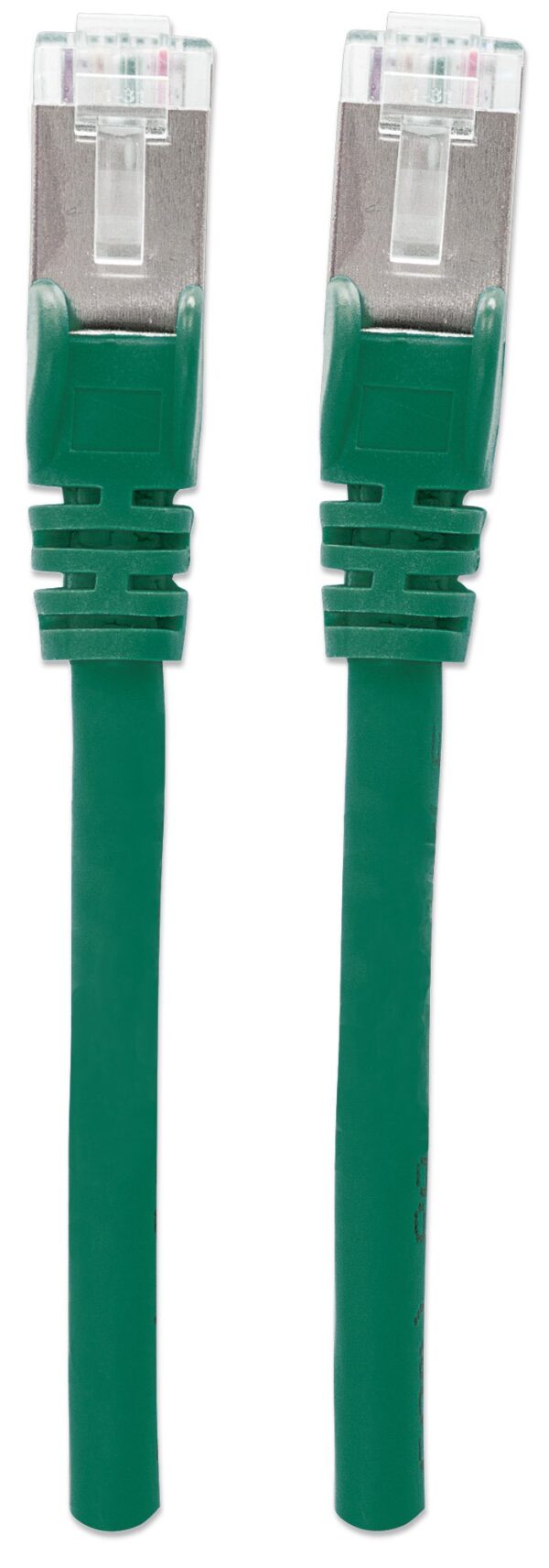 Cavo Patch Cat.7 Plug RJ45 6A S/FTP LSZH 0,5m Verde - immagine 4