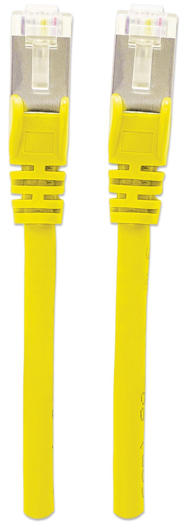 Cavo Patch Cat.7 Plug RJ45 6A S/FTP LSZH 0.5m Giallo - immagine 4
