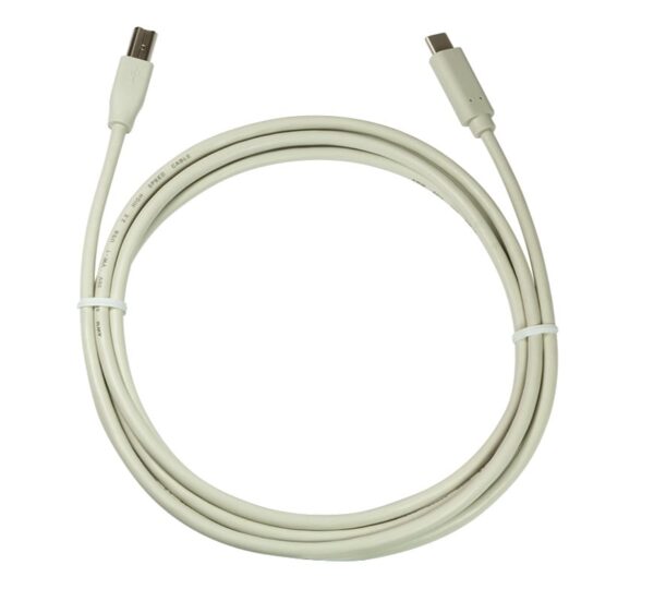 Cavo HighSpeed USB-C™ Maschio/USB-B Maschio 2m Grigio - immagine 3