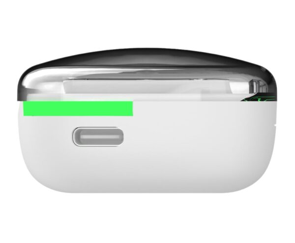 Auricolari Wireless Bluetooth v5.3 Custodia di Ricarica con Display Bianco - immagine 4