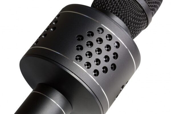 Microfono Karaoke Bluetooth con TWS per Cantare in Duetto Nero, BT-X35 - immagine 4