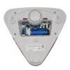 Sirena Wireless da Esterno IP54 con Lampeggiante LED WS-280, per Antifurto - immagine 4