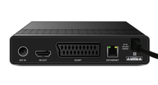Decoder Ricevitore Digitale Terrestre DVB-T/T2 H.265 HEVC 10bit con Display e Telecomando Universale 2 in 1 - immagine 4