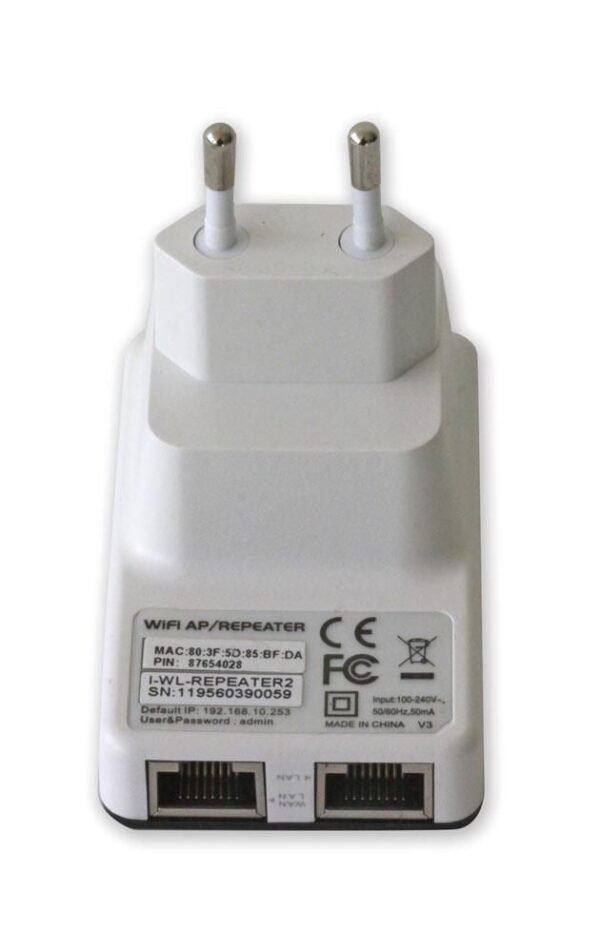 Ripetitore Router Wireless 300N da Muro Repeater2 - immagine 4