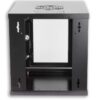 Armadio Rack 10'' a muro 6 unità Nero - immagine 4