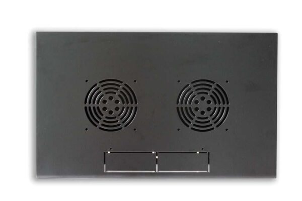Armadio Rack 19'' a muro 10 unità prof. 400 Nero Assemblato - immagine 4