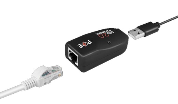 Extender USB Cat.5E Cat.6 fino a 50m con PoE - immagine 3