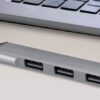 Hub USB 3.0 Ultra Slim a 4 Porte Ingresso USB-C™ - immagine 3