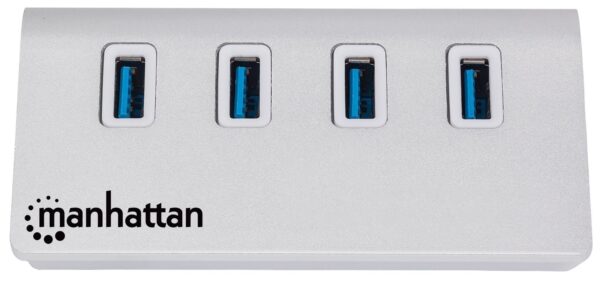 Hub USB3.0 4 porte Silver - immagine 4