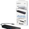 Hub USB-C™ SuperSpeed 3 Porte USB-A 3.0 Femmina Nero - immagine 4