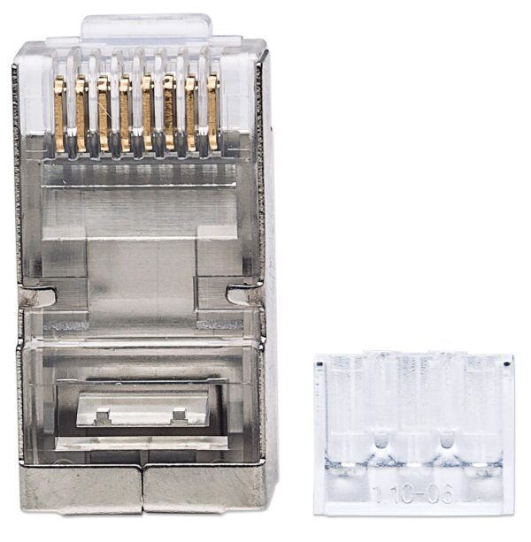 Confezione da 90 Plug Modulari Cat.6A RJ45 STP - immagine 4