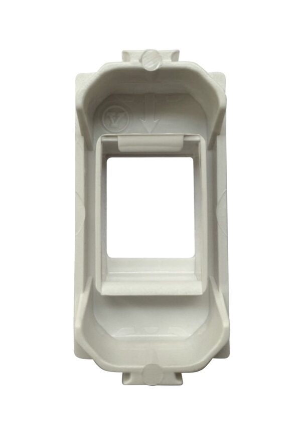 Adattatore Frutti RJ45 Ticino Matix Antibatterico Bianco - immagine 4