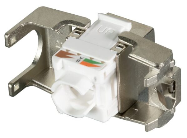 Frutto Keystone RJ45 Cat.6A STP AWG22-26 Short Body - immagine 4