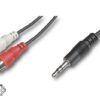 Cavo Stereo Jack 3, 5 mm a 2 x RCA maschio 20,0 mt - immagine 4