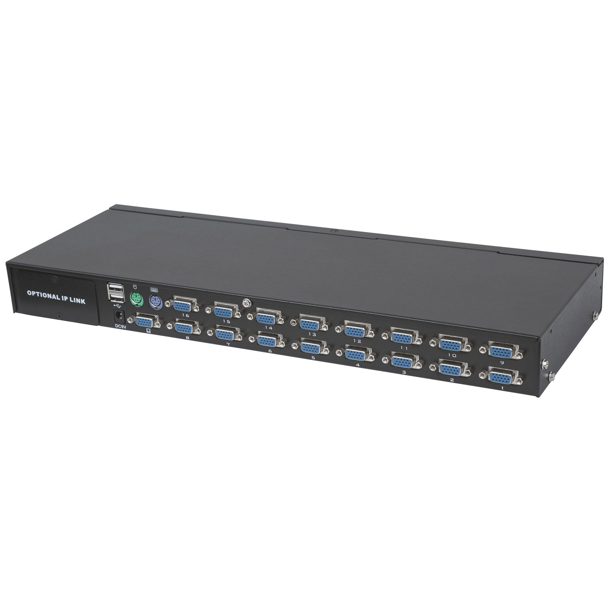KVM Switch 16 porte combo USB + PS/2, OSD - immagine 5