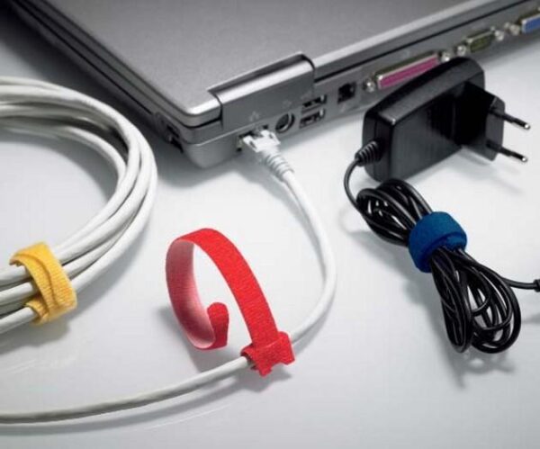 Fascette Fermacavo Colorate in Velcro Set da 5 pz - immagine 4