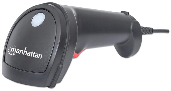 Lettore Laser Barcode Professionale USB Nero - immagine 4