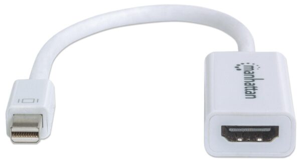 Adattatore Mini DisplayPort a HDMI Passivo Bianco - immagine 4
