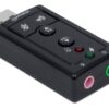 Scheda Audio Stereo USB 2.0 Virtual 7.1 Canali - immagine 3