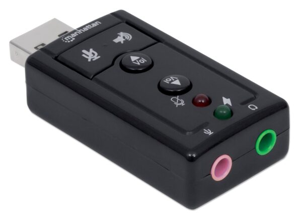 Scheda Audio Stereo USB 2.0 Virtual 7.1 Canali - immagine 3